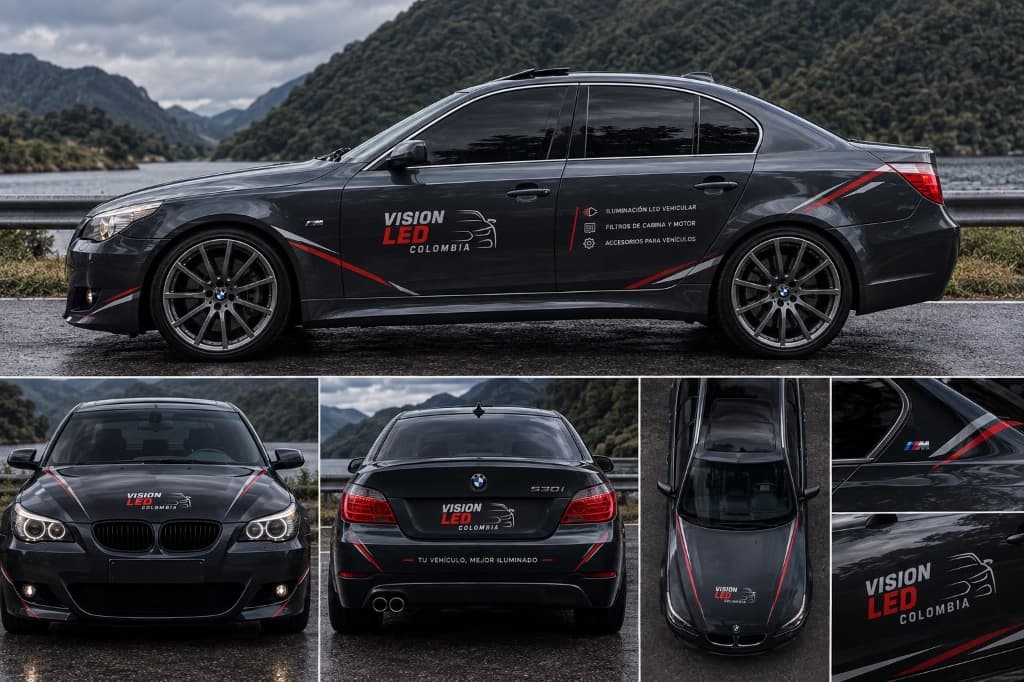 Rotulación Comercial & Livery M Motorsport · BMW Serie 5 E60