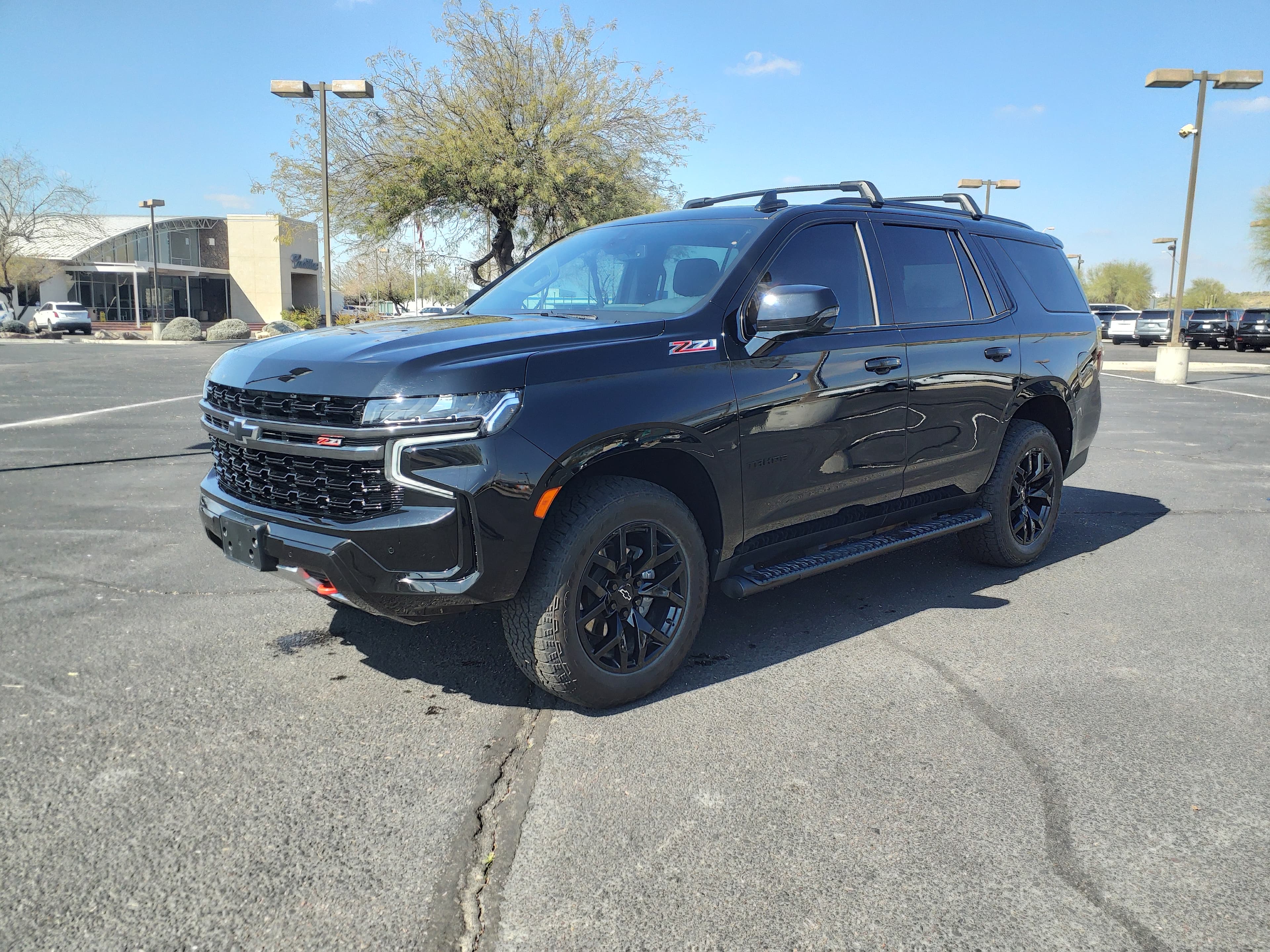 Cambio de Color Vinilo Cast Ultra Gloss PET Efecto Espejo · Chevrolet Tahoe Z71