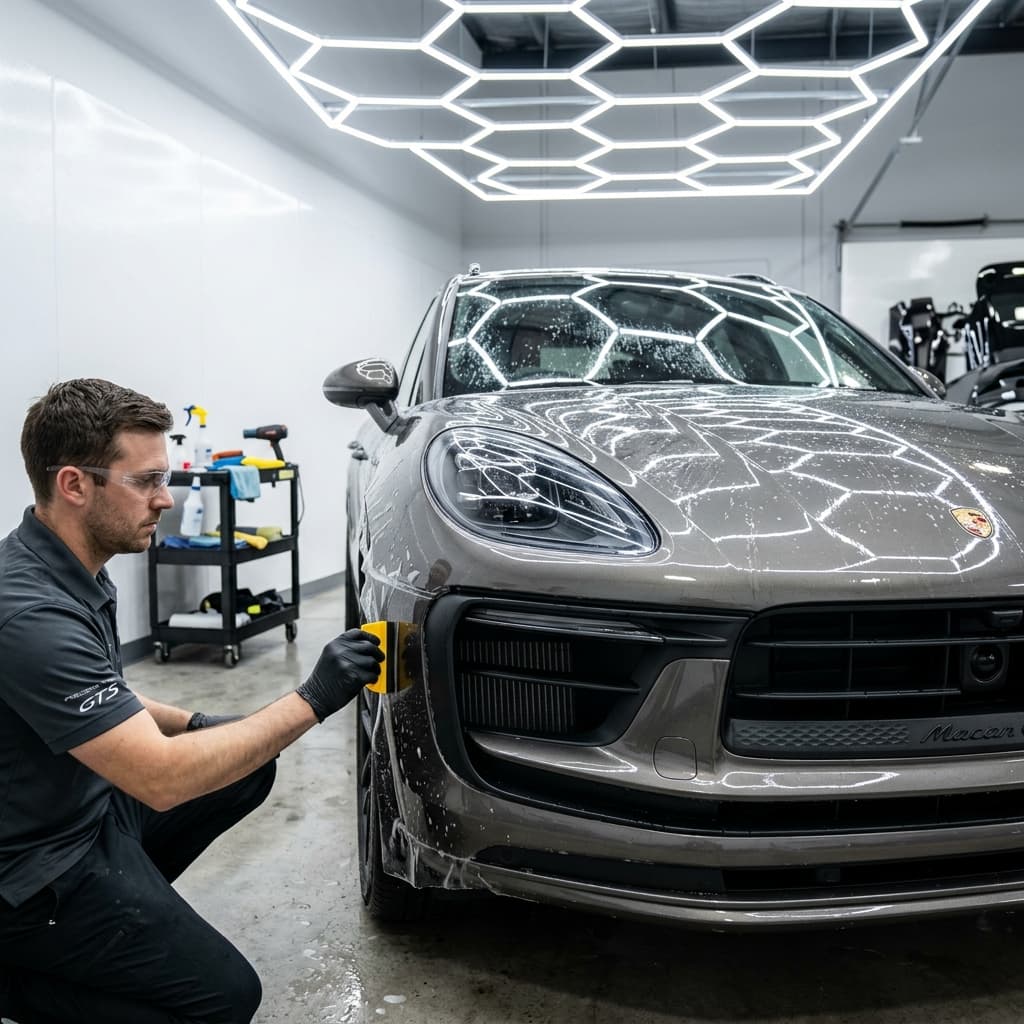 Kit PPF TPU Front End Grado Quirúrgico · Porsche 911 / 718 / Macan